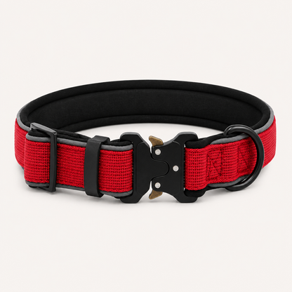 Red Heavy-Duty Collar