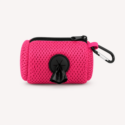Pink Poop Bag Holder